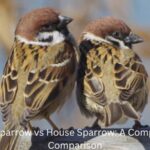 Chipping Sparrow vs House Sparrow (1)