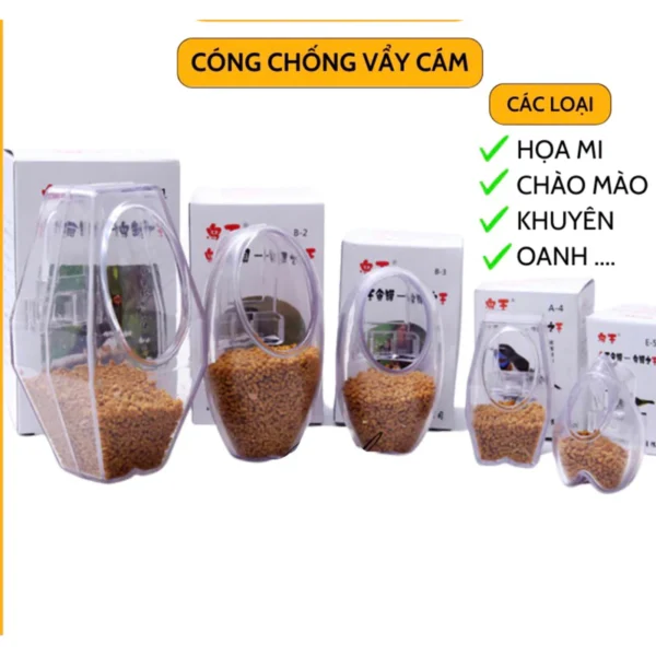 Cóng chống vẩy cám hiệu quả cao cho chim